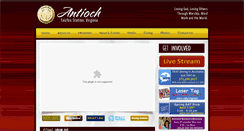 Desktop Screenshot of antioch-church.org