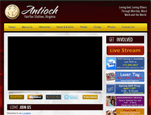 Tablet Screenshot of antioch-church.org